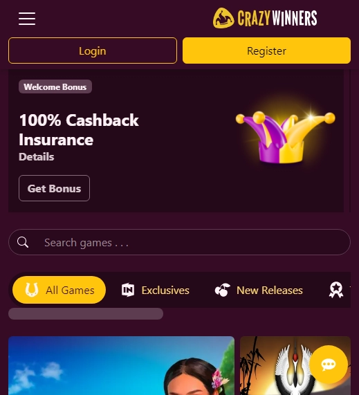 CrazyWinners Casino
